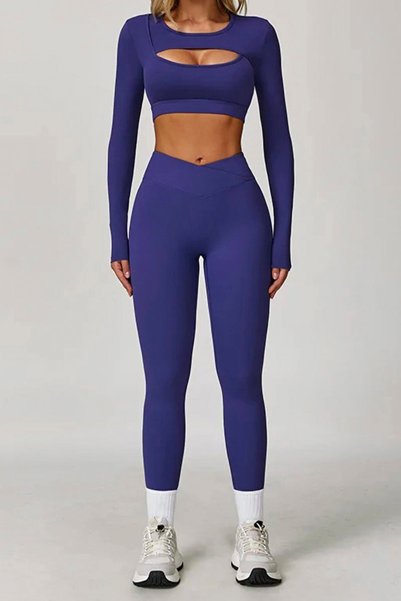 Conjunto FitPulse -  Top manga Longa + Legging